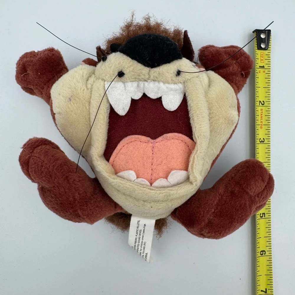 Vintage Taz Tasmanian Devil Talking Plush 1997 Looney Tunes‎ Tested
